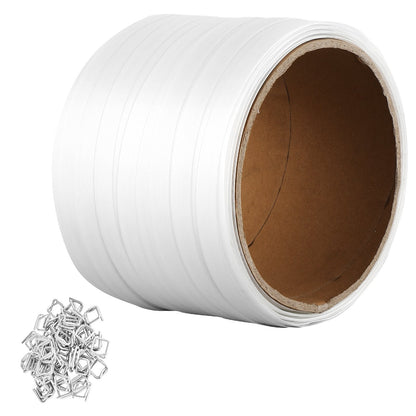 Heavy-Duty Woven Strapping Roll, 19mm x 0.9mm x 100m, 800kg Load Capacity
