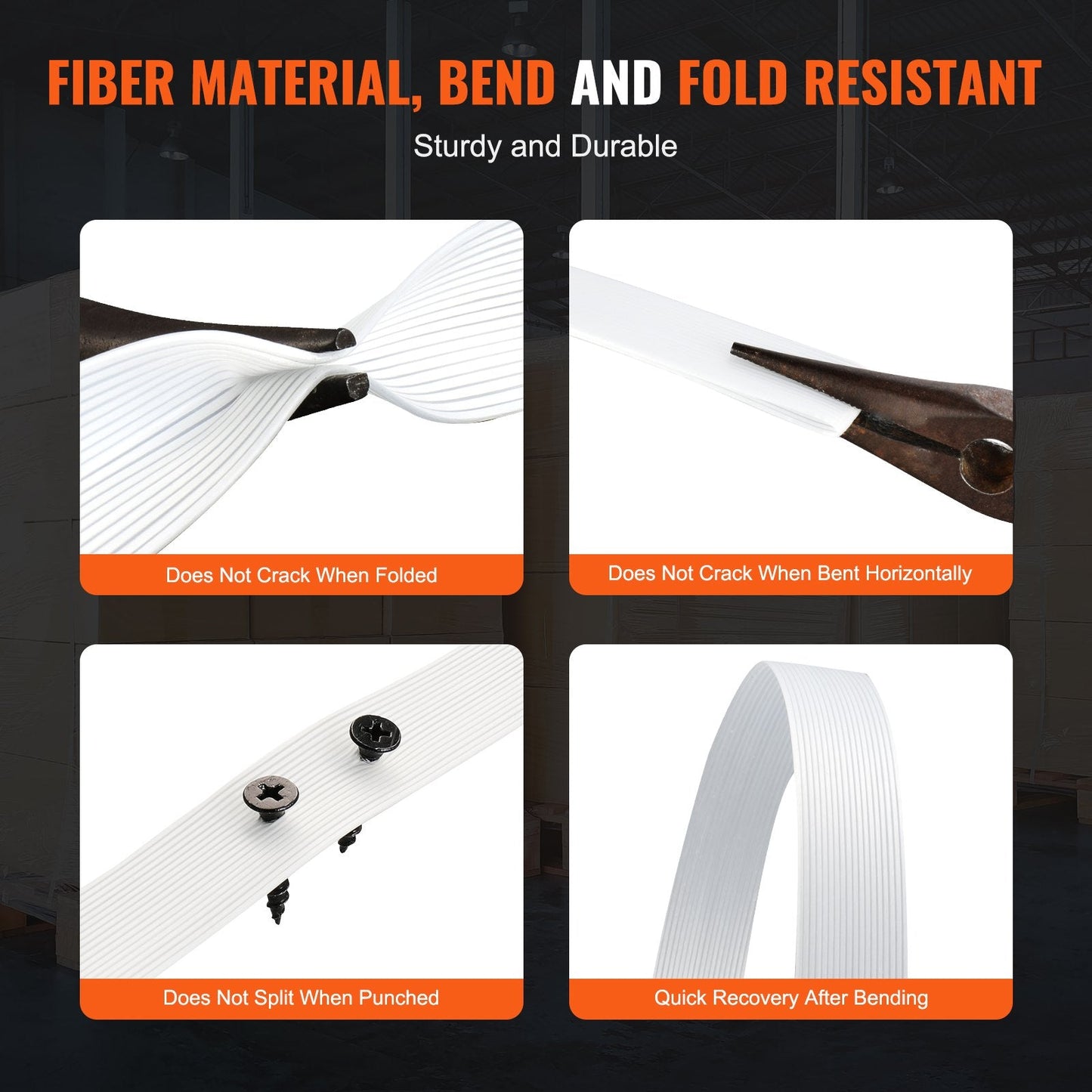 Heavy-Duty Woven Strapping Roll 19 mm x 0.9 mm x 500 m, 800 kg Capacity