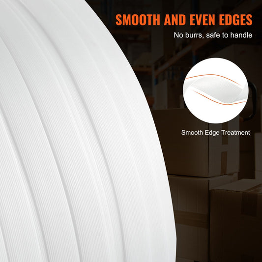 Heavy-Duty Woven Strapping Roll 19 mm x 0.9 mm x 500 m, 800 kg Capacity