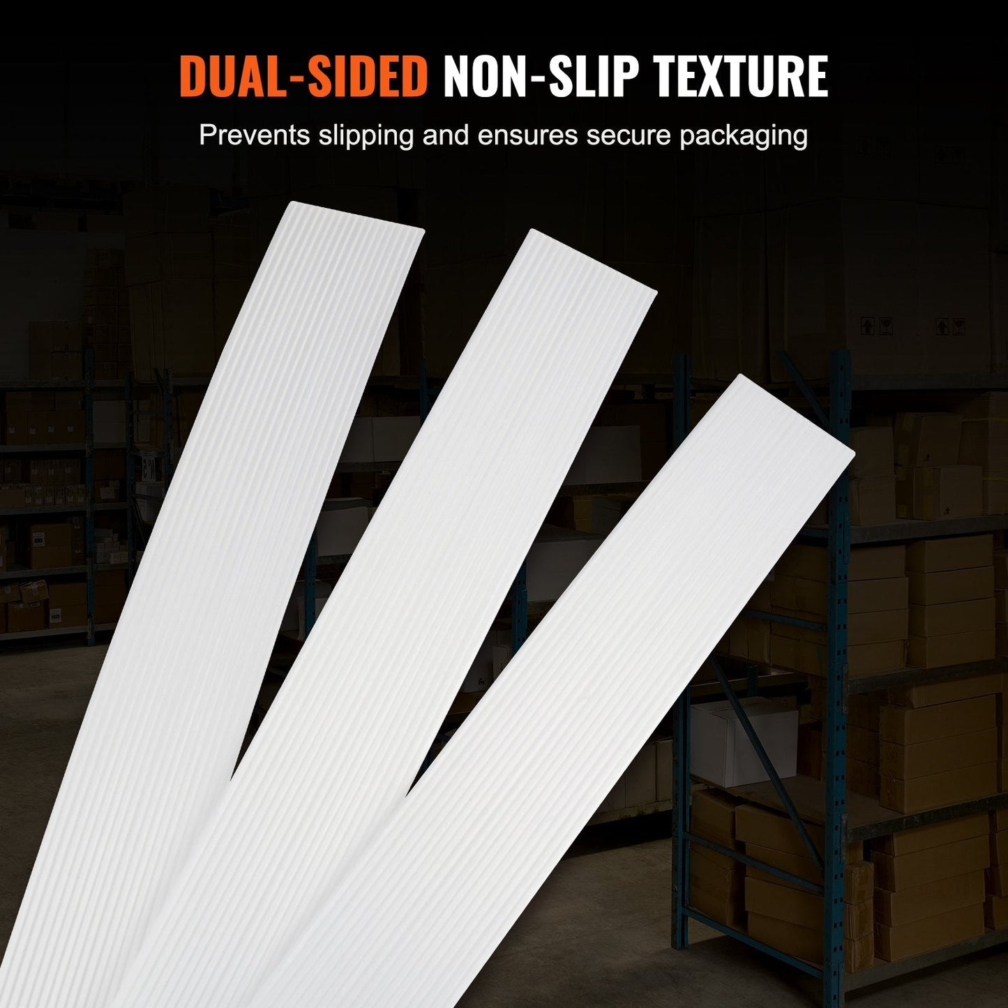 Heavy-Duty Woven Strapping Roll 19 mm x 0.9 mm x 500 m, 800 kg Capacity