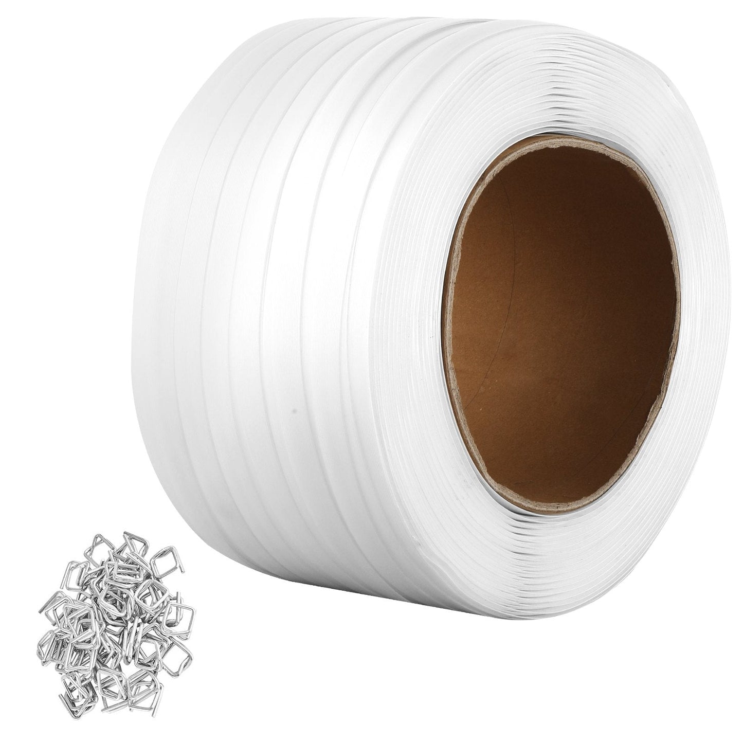 Heavy-Duty Woven Strapping Roll 19 mm x 0.9 mm x 500 m, 800 kg Capacity