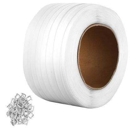 Heavy-Duty Woven Strapping Roll 19 mm x 0.9 mm x 500 m, 800 kg Capacity