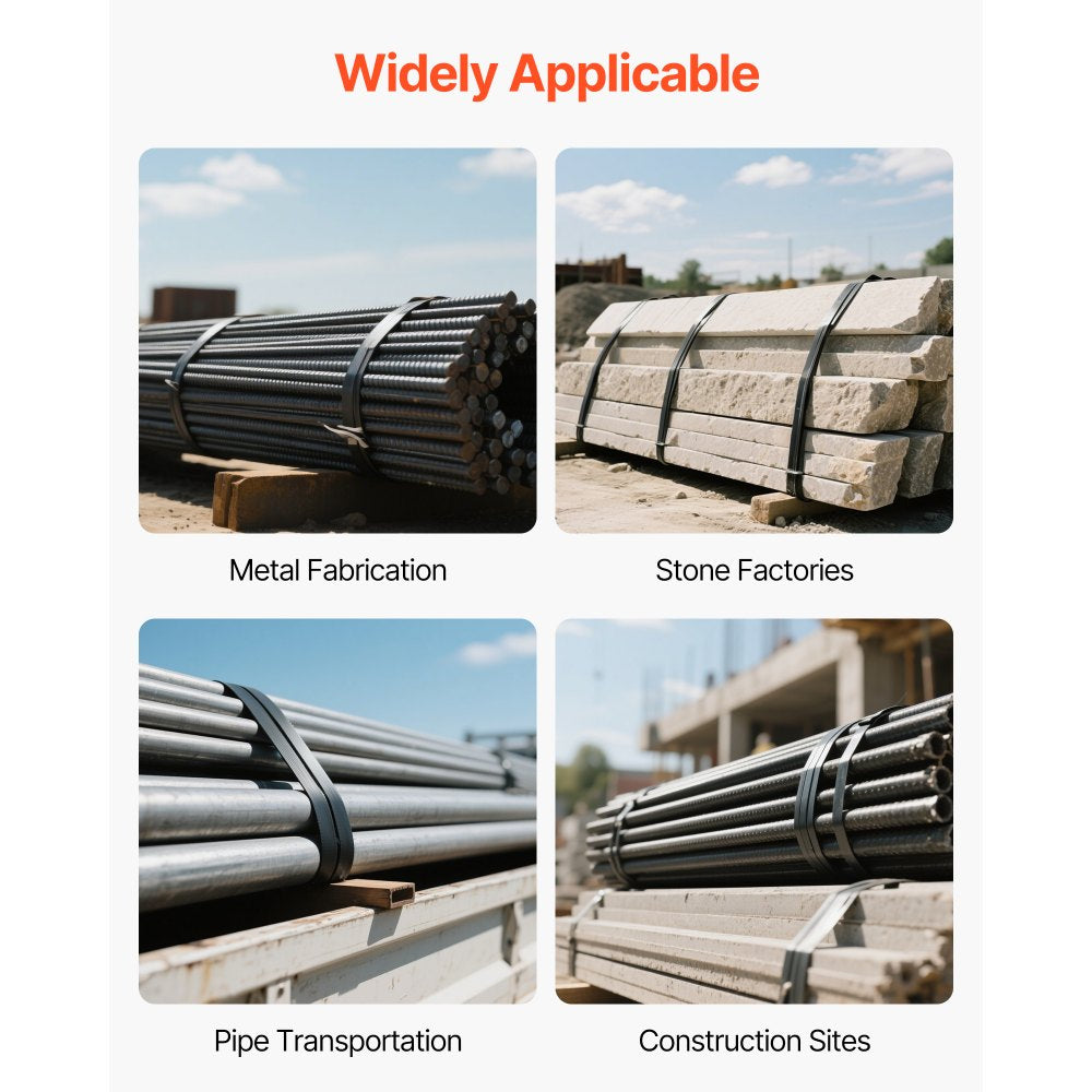 Steel Strapping Coil 19 mm x 55 mm x 91 m Metal Banding Strap