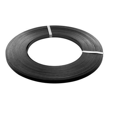 Steel Strapping Coil, 19 mm x 0.55 mm x 500 m, Metal Strapping Banding Roll Withstands Harsh Environment, 771 kg Break Strength, Heavy Duty Banding Pallet Strap Coil for Pallet Packing