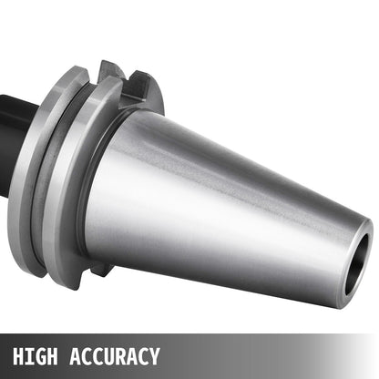 8-Piece CAT40 ER16 Collet Chuck Set, 0.07m Length, for CNC Milling Machines