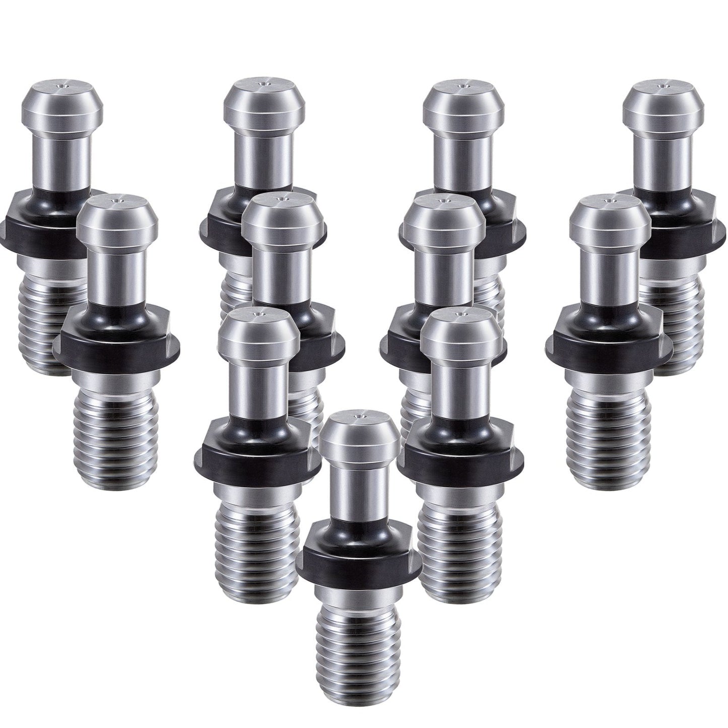 11-Piece CAT 40 Retention Knob Set, 58mm, 45° Angle for CNC Tool Holders