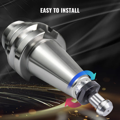 VEVOR Pull Stud, 11pcs Rigid Retention Knobs CAT 40, 45 Degree Knob with Stud, 2.28”
