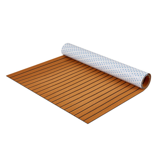 VEVOR Boat Flooring, EVA Foam Boat Decking 94.5" x 46", Non-Slip Self-Adhesive Flooring,