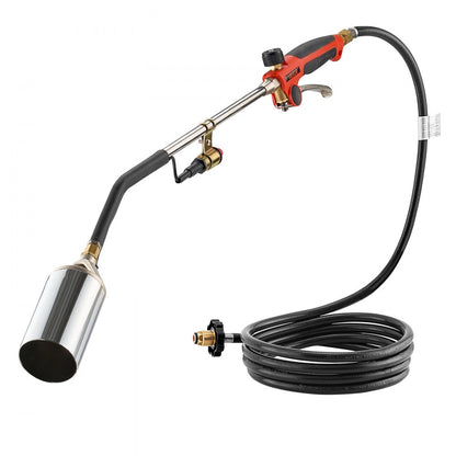 Propane Weed Torch Burner Ice Snow Melter 2400000 BTU 3 m Hose Portable