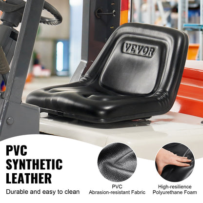 VEVOR Universal Tracor Seat, Lawn Mower Seat with Micro Switch and Drainage Holes,