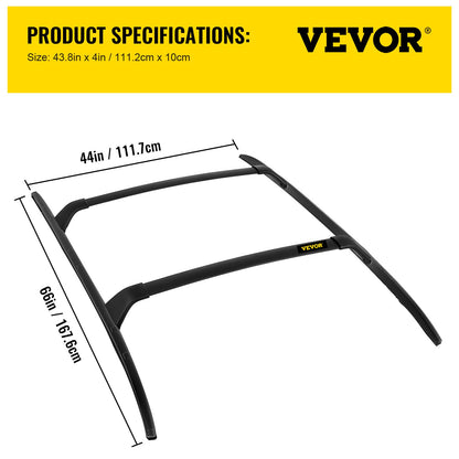 VEVOR Roof Rack Compatible with Mazda CX-5 CX5 2017 2018 2019 2021 4PCS Roof Rack