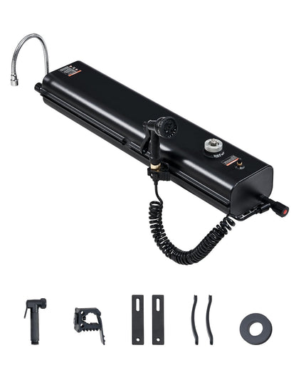 VEVOR 4 Gal Roof Rack Water Tank Portable Water Tank with Splash-Guard Panel