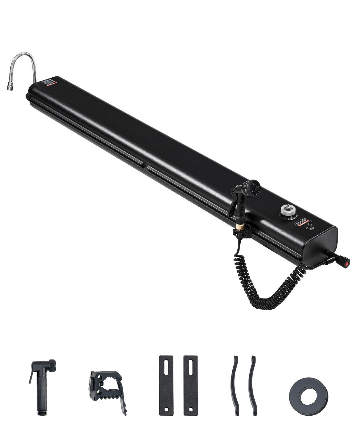 VEVOR 8 Gal Roof Rack Water Tank Portable Water Tank with Splash-Guard Panel