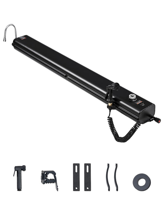 VEVOR 8 Gal Roof Rack Water Tank Portable Water Tank with Splash-Guard Panel