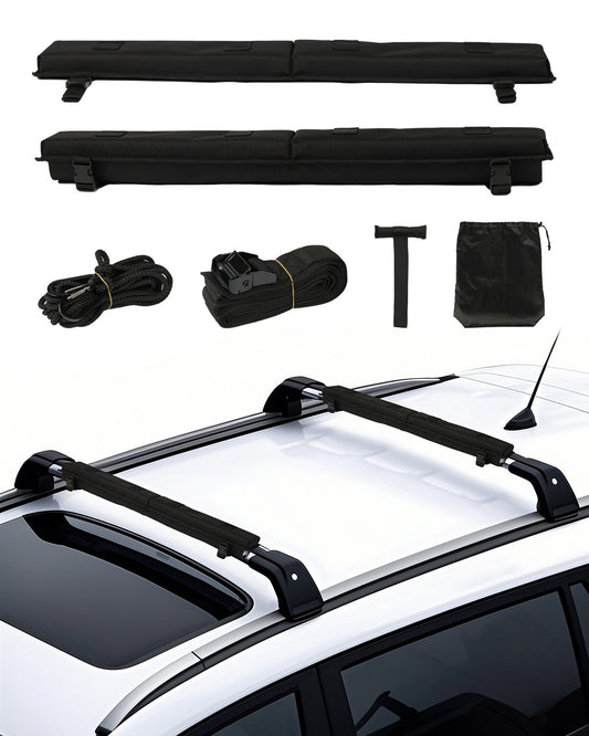 VEVOR Roof Rack Pads for Crossbar 176lbs Load Capacity for Kayak Canoe Surfboard