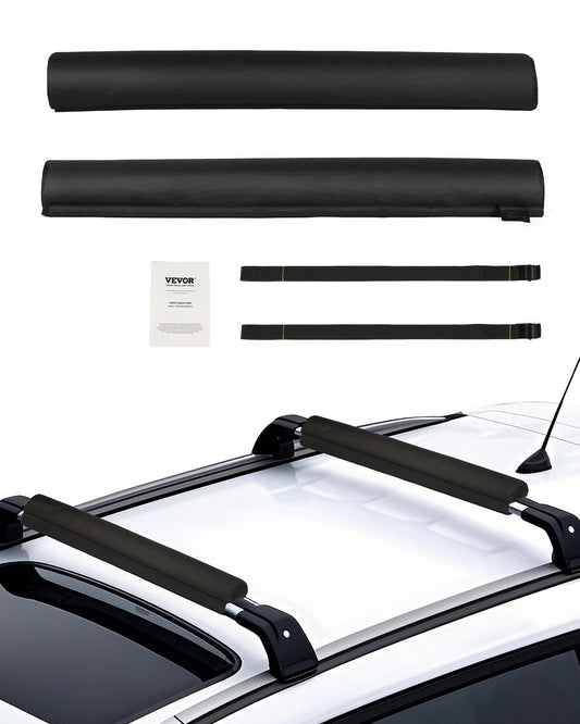 VEVOR Roof Rack Pads for Crossbar 88lbs Load Capacity for Kayak Canoe Surfboard