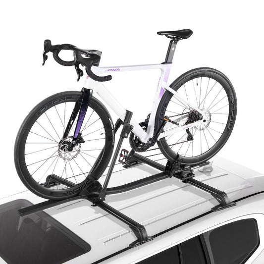 Roof Top Bike Rack Heavy Duty Car Bicycle Upright Mount Rack with Lock