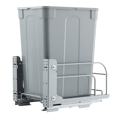 VEVOR Pullout Waste Container Under Cabinet Kitchen Garbage Bin Trash Can