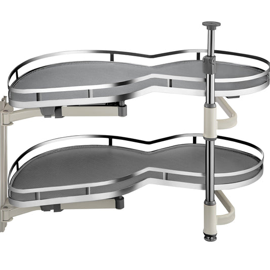VEVOR Cloud Blind Corner Pullout Blind Corner Cabinet Pull Out for 34 In 2 Tier