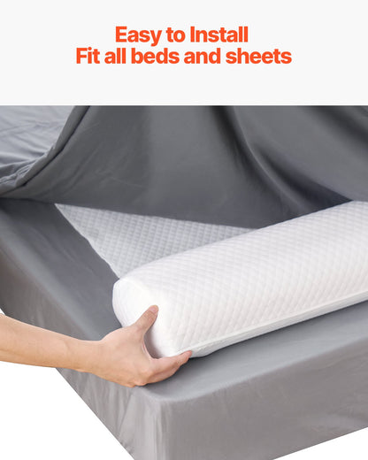 VEVOR Toddlers Bed Bumper 52 in Non-Slip Foam Bed Guard Rail Bumper Lightweight