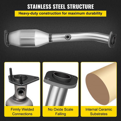 Nissan Exhaust Manifold & Catalytic Converter, 2005-2011, High Flow, EPA Certified