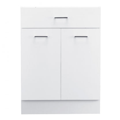 VEVOR Shaker Base Cabinet 60 W x 48 D x 82 H (cm) Ready to Assemble with Drawer