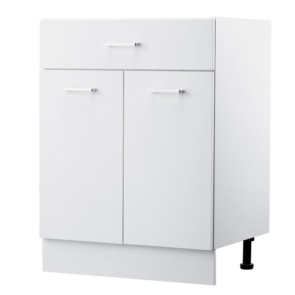 VEVOR Shaker Base Cabinet 60 W x 48 D x 82 H (cm) Ready to Assemble with Drawer