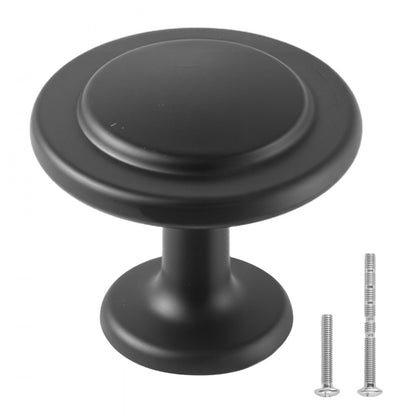 Cabinet Knobs Drawer Kitchen Pulls 30 Pack 31 mm Mushroom Knob Zinc Alloy