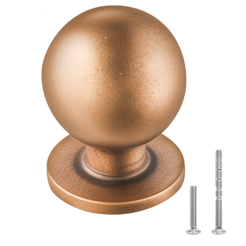 Cabinet Knobs Drawer Kitchen Pulls 12 Pack 25 mm Round Handle Zinc Alloy