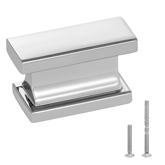 Cabinet Knobs Drawer Kitchen Pulls 10 Pack 36 mm Rectangular Zinc Alloy