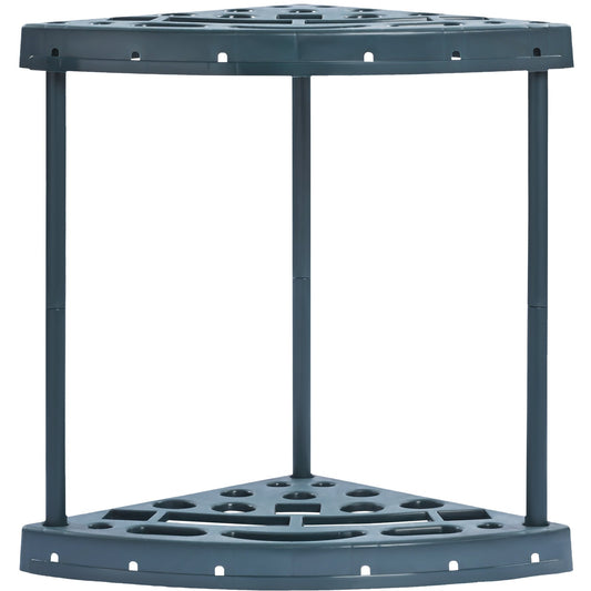 VEVOR Garden Tool Organizer, 19 Slots, Yard Tool Tower Rack for Garage Organization