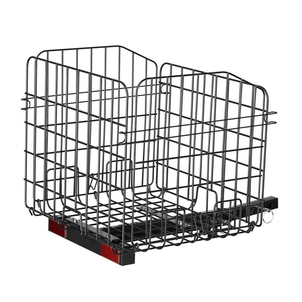 VEVOR Scooter Rear Basket Folding Basket 1-inch Receiver Pride Mobility Scooter