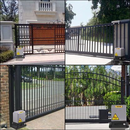 Automatic Sliding Gate Opener, 1800 KG Capacity, 4 m with 4 Remotes & App Control