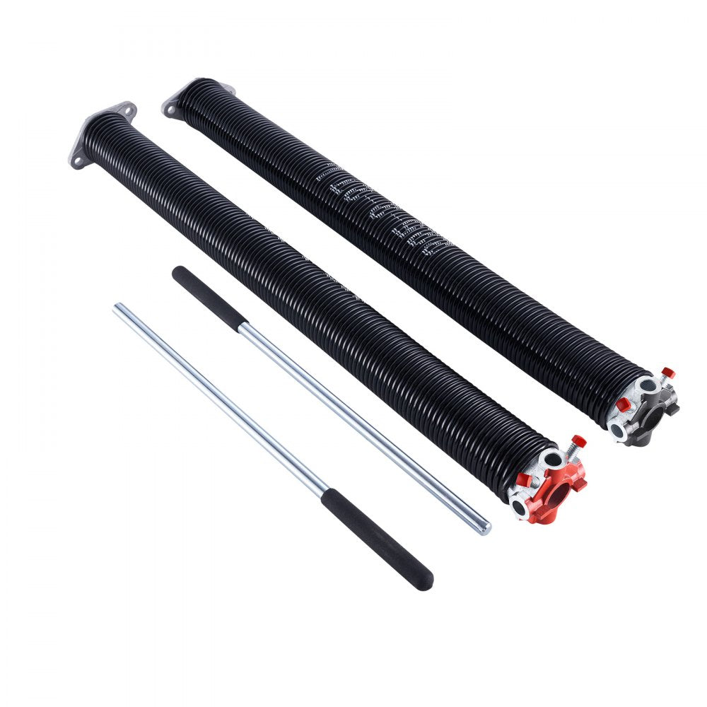 Garage Door Torsion Springs Pair of 5.72 x 50.8 x 685 mm with Winding Bars