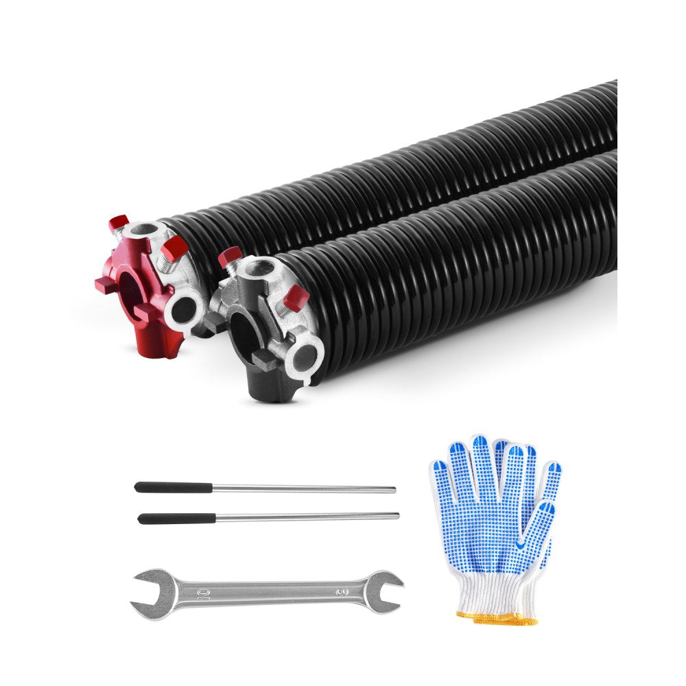 Garage Door Torsion Springs Pair of 5.94 x 50.8 x 787 mm with Winding Bars