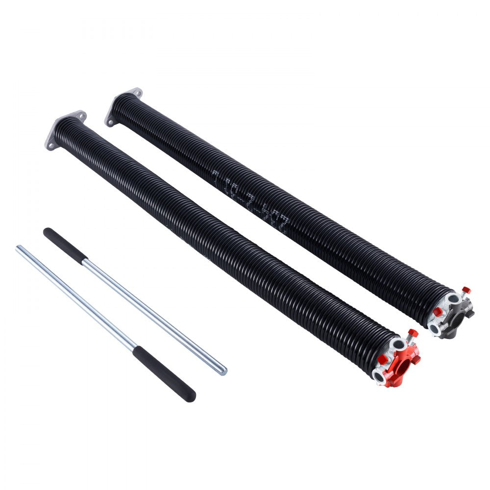 Garage Door Torsion Springs Pair of 5.94 x 50.8 x 787 mm with Winding Bars
