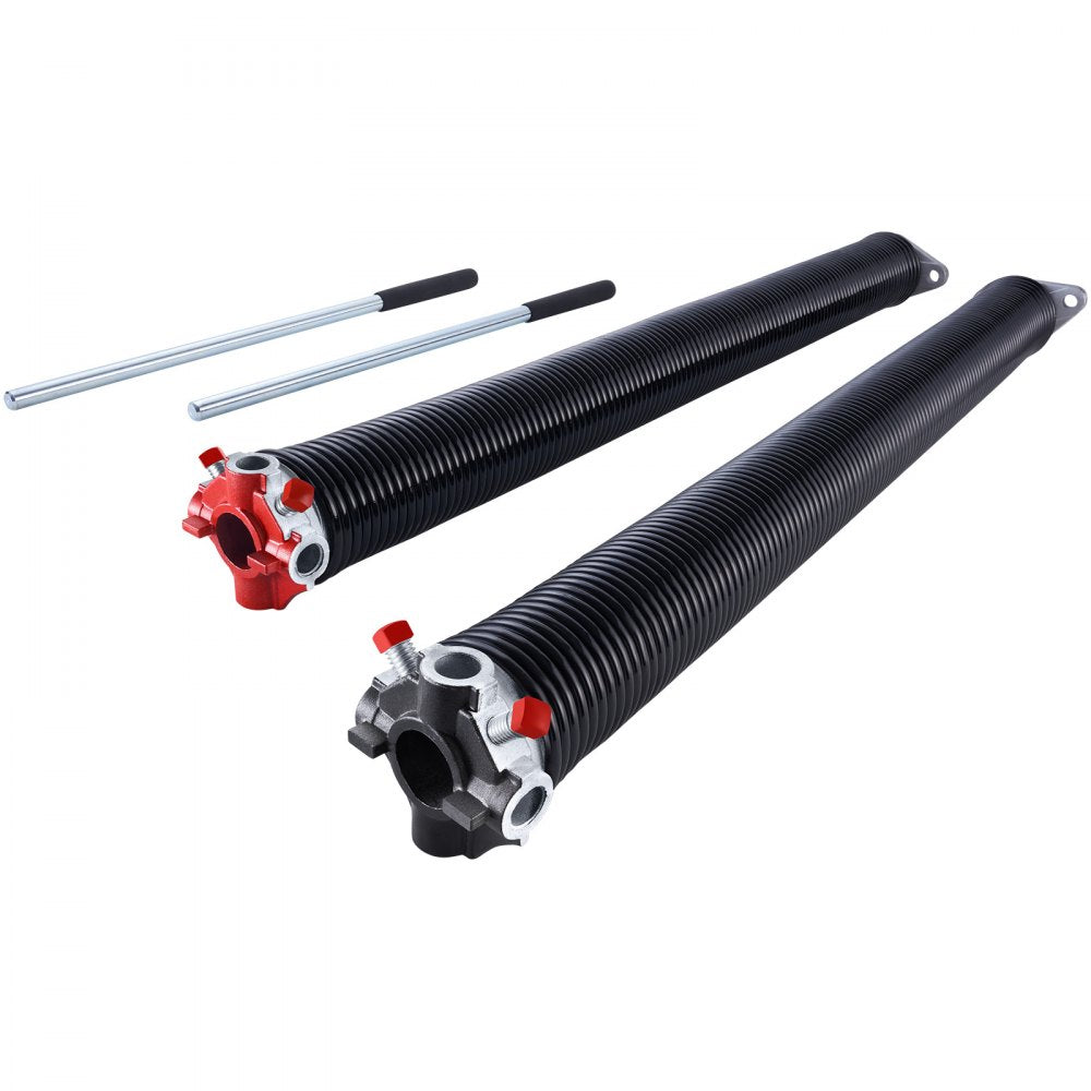 Garage Door Torsion Springs Pair of 5.94 x 50.8 x 711 mm with Winding Bars