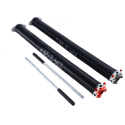 Garage Door Torsion Springs Pair of 5.94 x 50.8 x 711 mm with Winding Bars