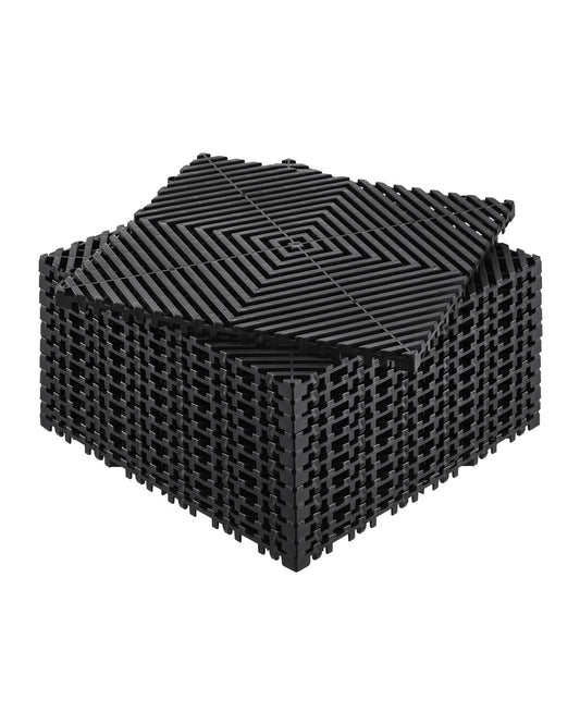 VEVOR Drainage Mat Modular Interlocking Cushion 31 x 31 cm Drainage Floor Tile