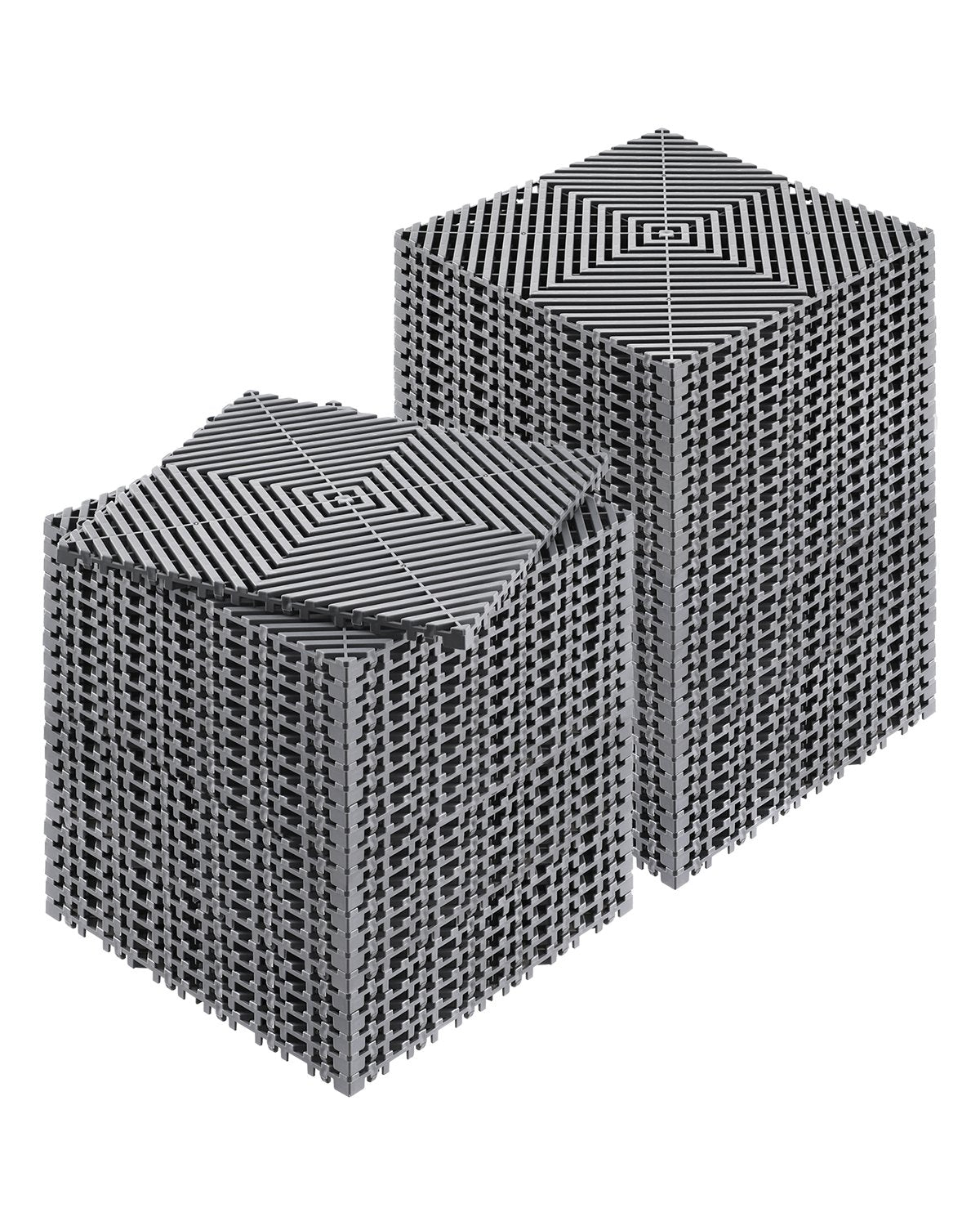 VEVOR Drainage Mat Interlocking Drainage Cushion 31 x 31 cm Modular Floor Tile