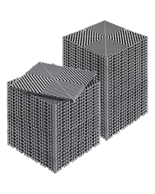 VEVOR Drainage Mat Interlocking Drainage Cushion 31 x 31 cm Modular Floor Tile