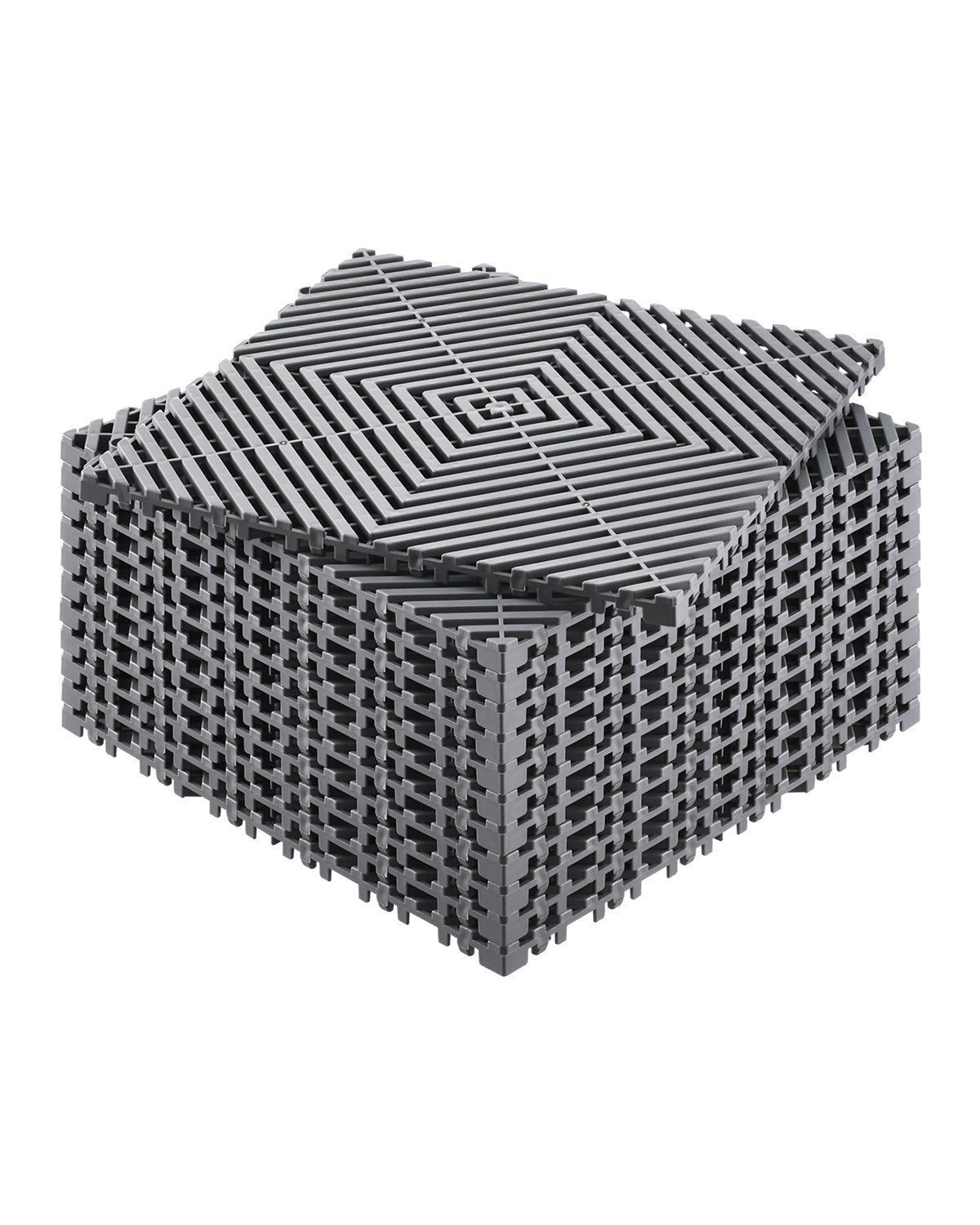 VEVOR Drainage Mat Modular Interlocking Cushion 31 x 31 cm Drainage Floor Mat