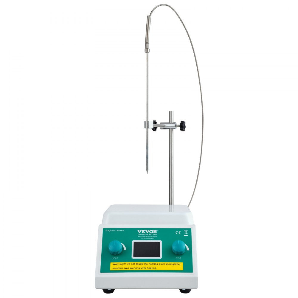 VEVOR Magnetic Stirrer Hot Plate Max 572°F/300°C Hot Plate Stirrer 0-2000 RPM