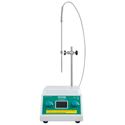 VEVOR Magnetic Stirrer Hot Plate Max 572°F/300°C Hot Plate Stirrer 0-2000 RPM