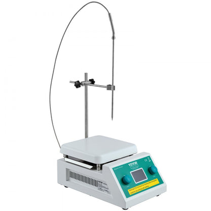 VEVOR Magnetic Stirrer Hot Plate Max 572°F/300°C Hot Plate Stirrer 0-2000 RPM