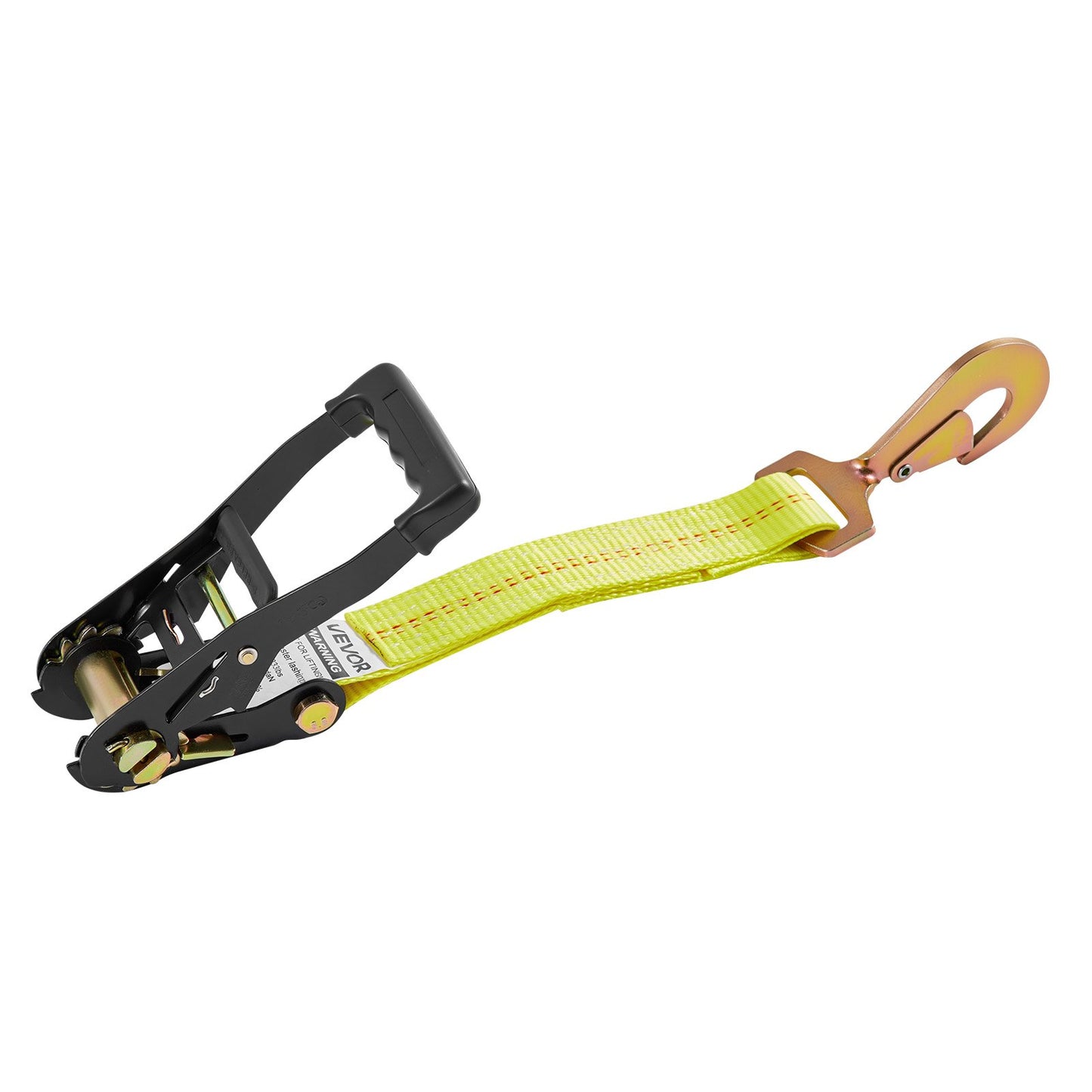 Wheel Chock Tie-Down Kit, Axle Type Trailer Tie Down Strap, Car Tie Down Kit with Break Strength 4540 kg, Working Load 1512 kg, Trailer Ratchet Strap for ATV, UTV, & Heavy-Duty Pickup Trucks