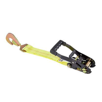 Wheel Chock Tie-Down Kit, Axle Type Trailer Tie Down Strap, Car Tie Down Kit with Break Strength 4540 kg, Working Load 1512 kg, Trailer Ratchet Strap for ATV, UTV, & Heavy-Duty Pickup Trucks