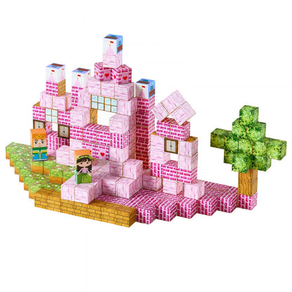 Magnetic Blocks 100 PCS Princess Castle Set STEM Montessori Sensory Toys