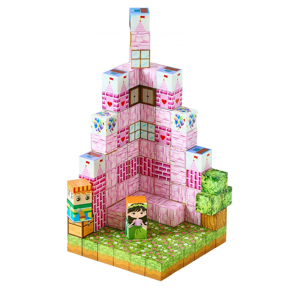 Magnetic Blocks 100 PCS Princess Castle Set STEM Montessori Sensory Toys