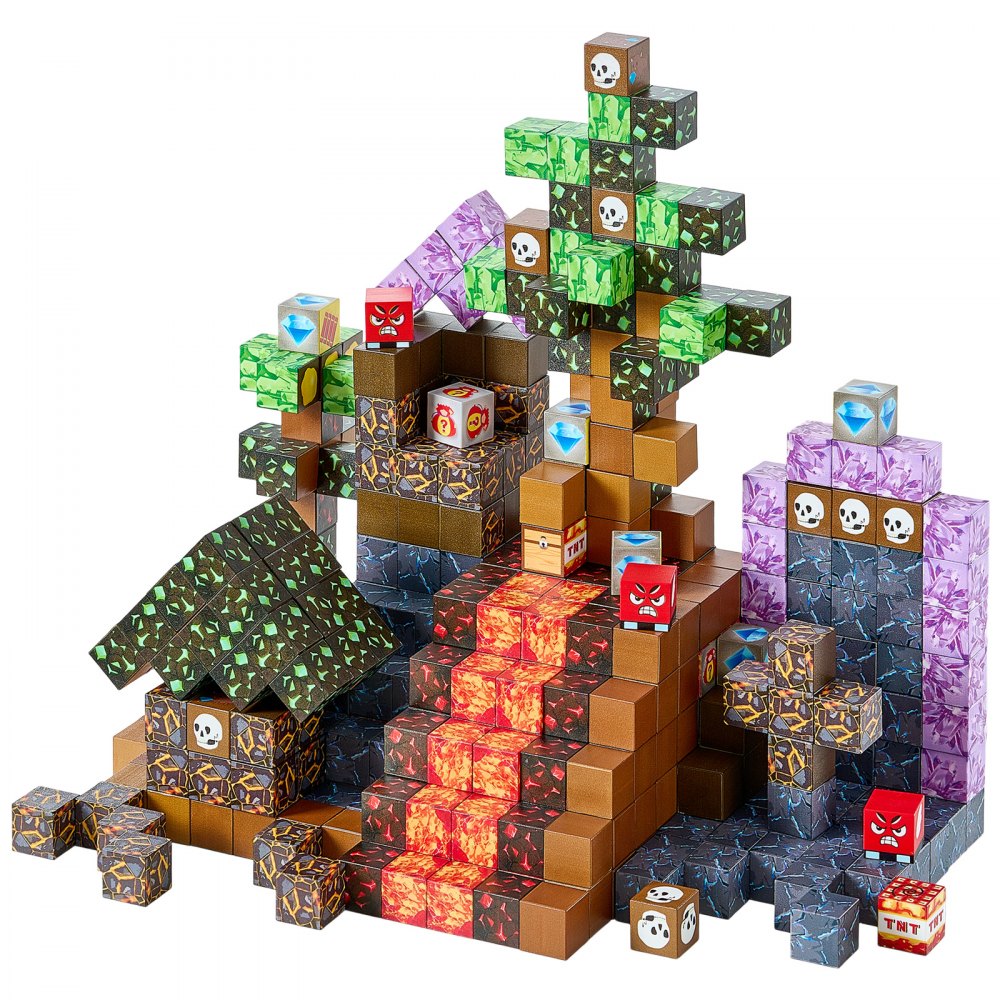 Magnetic Blocks 100 PCS Dark Castle Set STEM Montessori Sensory Toys